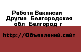 Работа Вакансии - Другие. Белгородская обл.,Белгород г.